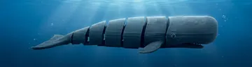 Objeto manipulable: Flexi Sperm Whale – Fidget Toy – Print-in-Place — vista de referencia 3