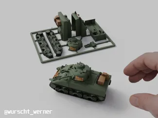 Sherman M4A4 - Kitcard