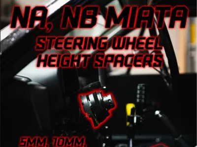 NA, NB Miata Steering Wheel Adjustment Spacers