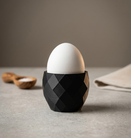 Miniatura 2 do modelo 3D Low Poly Egg Cup