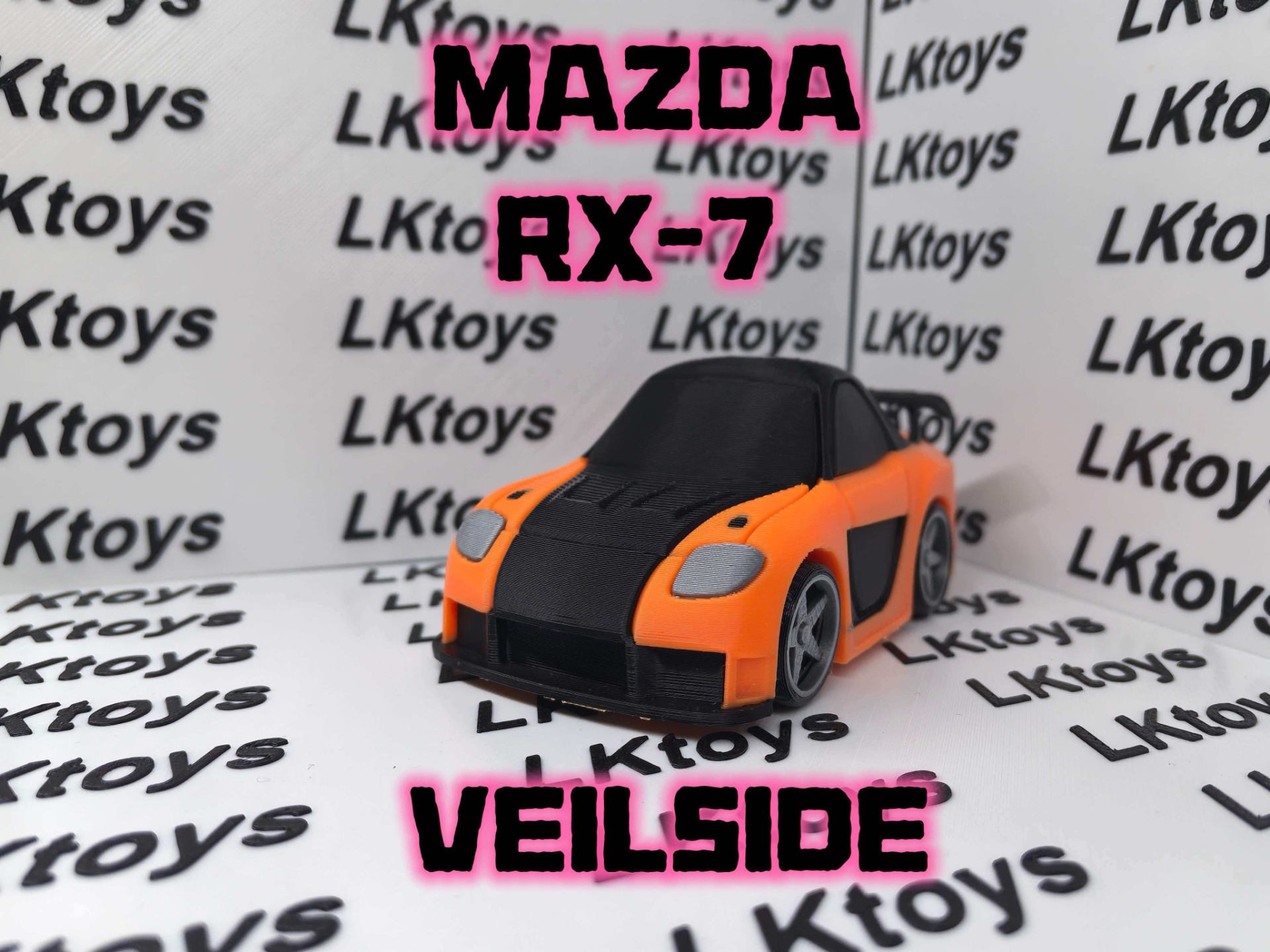 MAZDA RX-7 VEILSIDE - Free 3D Print Model - MakerWorld
