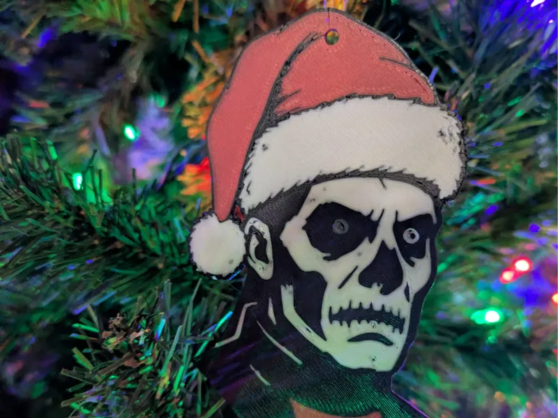 Papa Emeritus Christmas Ornament