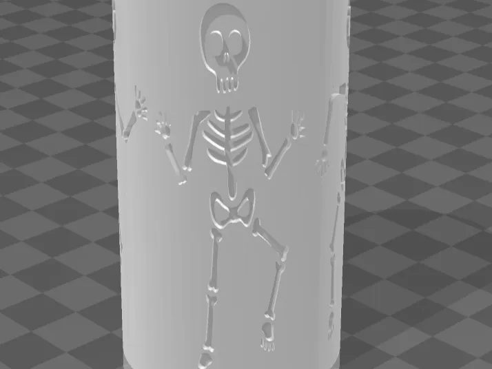 Skeleton Dance Texture roller