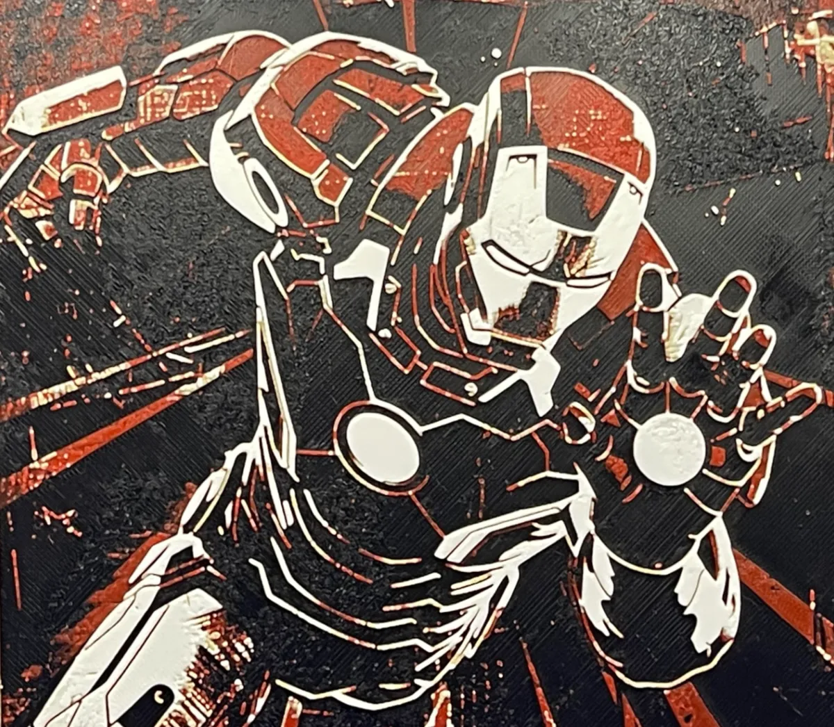 Iron Man HueForge Fan Art - Free 3D Print Model - MakerWorld