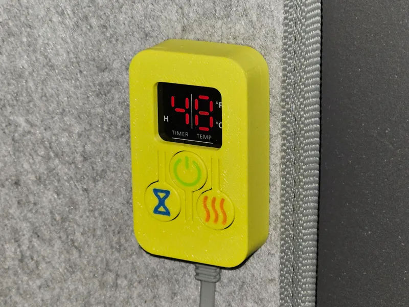 "SOPHRAY" 5-Fold Heater Controller Cover