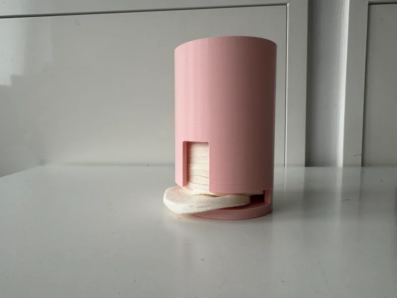 Cotton Round Pads Dispenser 