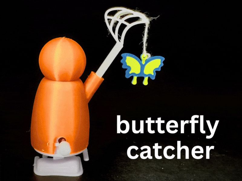 Wind-up Butterfly Catcher