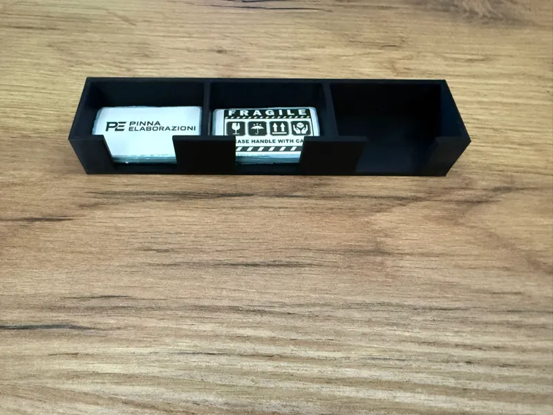 Organizer porta adesivi / tessere 50x30 mm