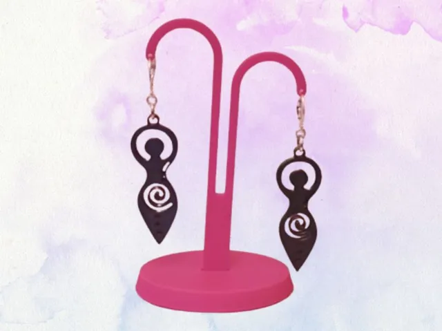 Pendientes Diosa Espiral