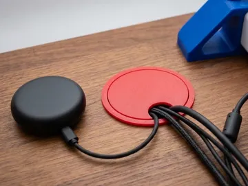 Tapa o cubierta: Customizable Desk Cable Grommet with Snap-Fit Lid — vista de referencia 3