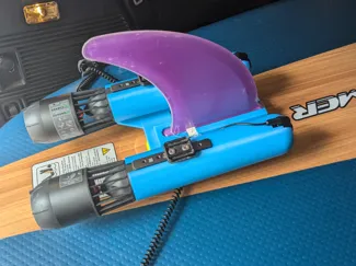 Dual Subnado Paddleboard Fin Mount