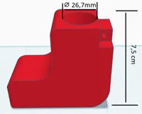 Sondermaß ⌀ 26,7mm Auslass