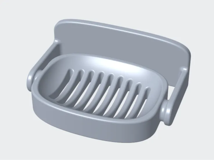 Soap holder on the wall