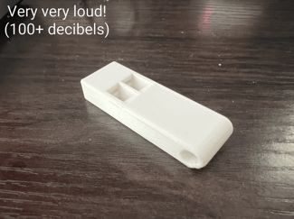 Loud whistle!