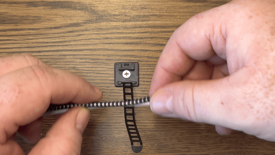 Adjustable and Reusable Cable Organizer
