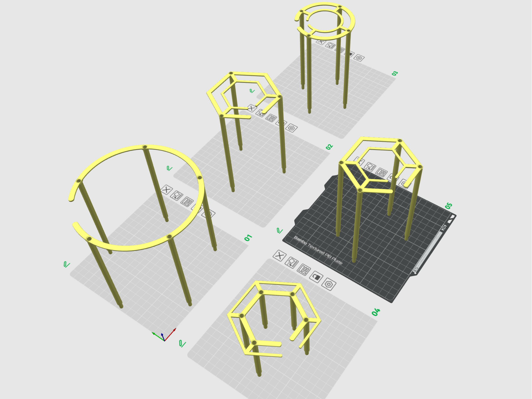 Miniatura 4 do modelo 3D Ultimate Plant Support - Stackable & Customizable