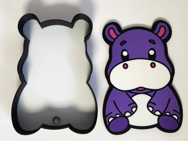 Cute Hippo Lightbox