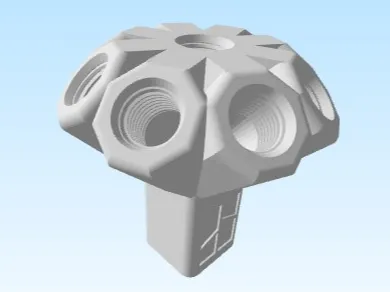 A1{mini} 9-in-1 compact filament hub