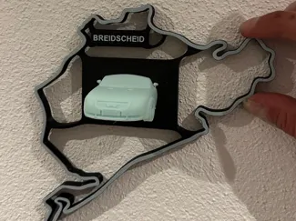 Nürburgring - Nordschleife mit 3D Sportwagen