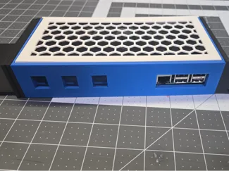 OpenRack 1U Raspberry Pi 3B/4B Enclosure
