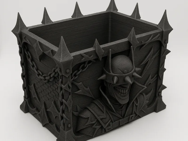 Batman Who Laughs Gothic Chain-Lock Organizer Box