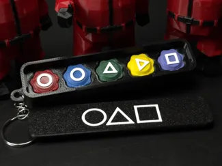 Gonggi Snap-Fit Case with Keychain Holder