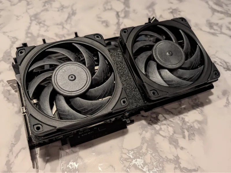 MSI 5070 Ti / 5080 VENTUS SHADOW Deshroud bracket