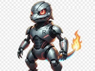 mecha charmender