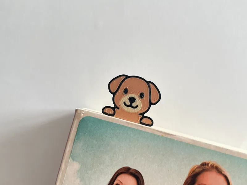 Dog Bookmark – loyal and playful