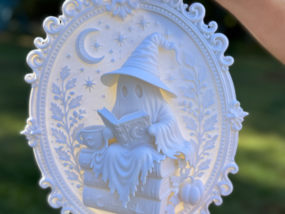 Witch Ghost on Books Reading - 1