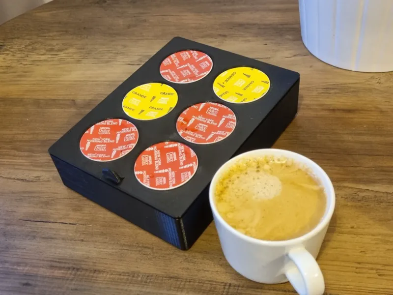 Drip Tray, Dryer, Holder Used Dolce Gusto Capsules