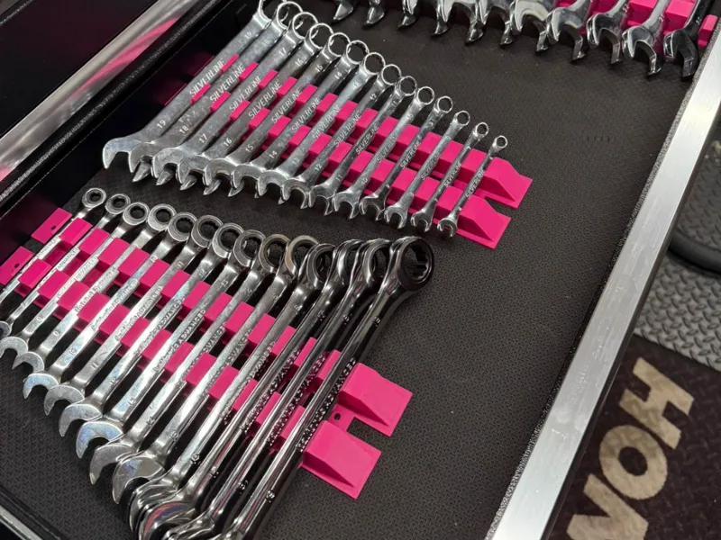 Spanner / Wrench Holder - Tool Grid - 19mm - 6mm 