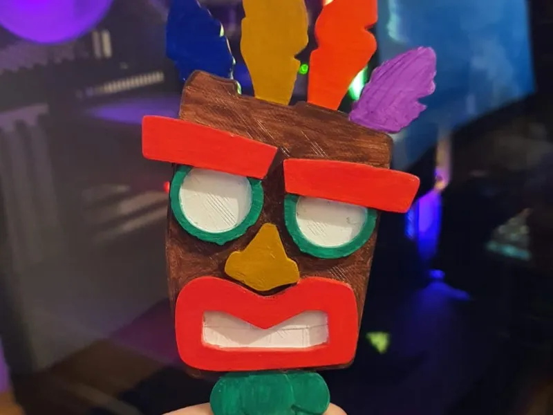 Aku Aku 3D Printed