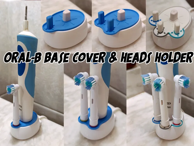 Oral-B base cover and heads holder