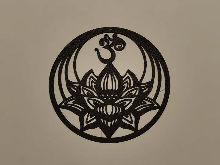 Fleur de lotus décorative murale