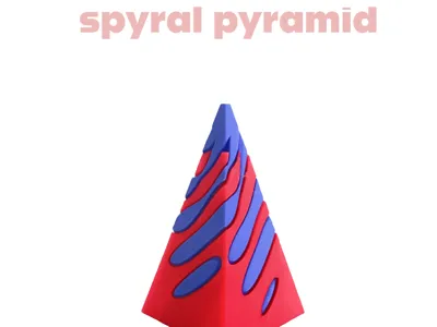 Spiral Pyramid Fidget