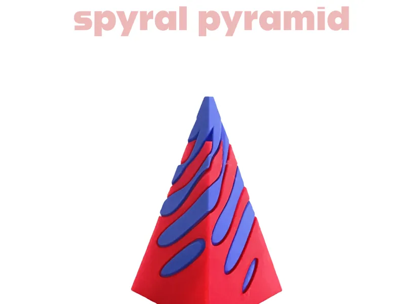 Spiral Pyramid Fidget