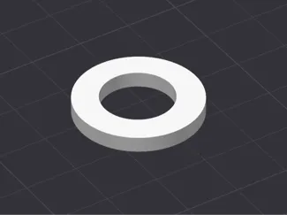 Seal for standard garden hose to ¾ thread adapter