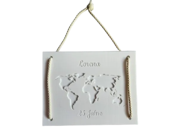 world map present
