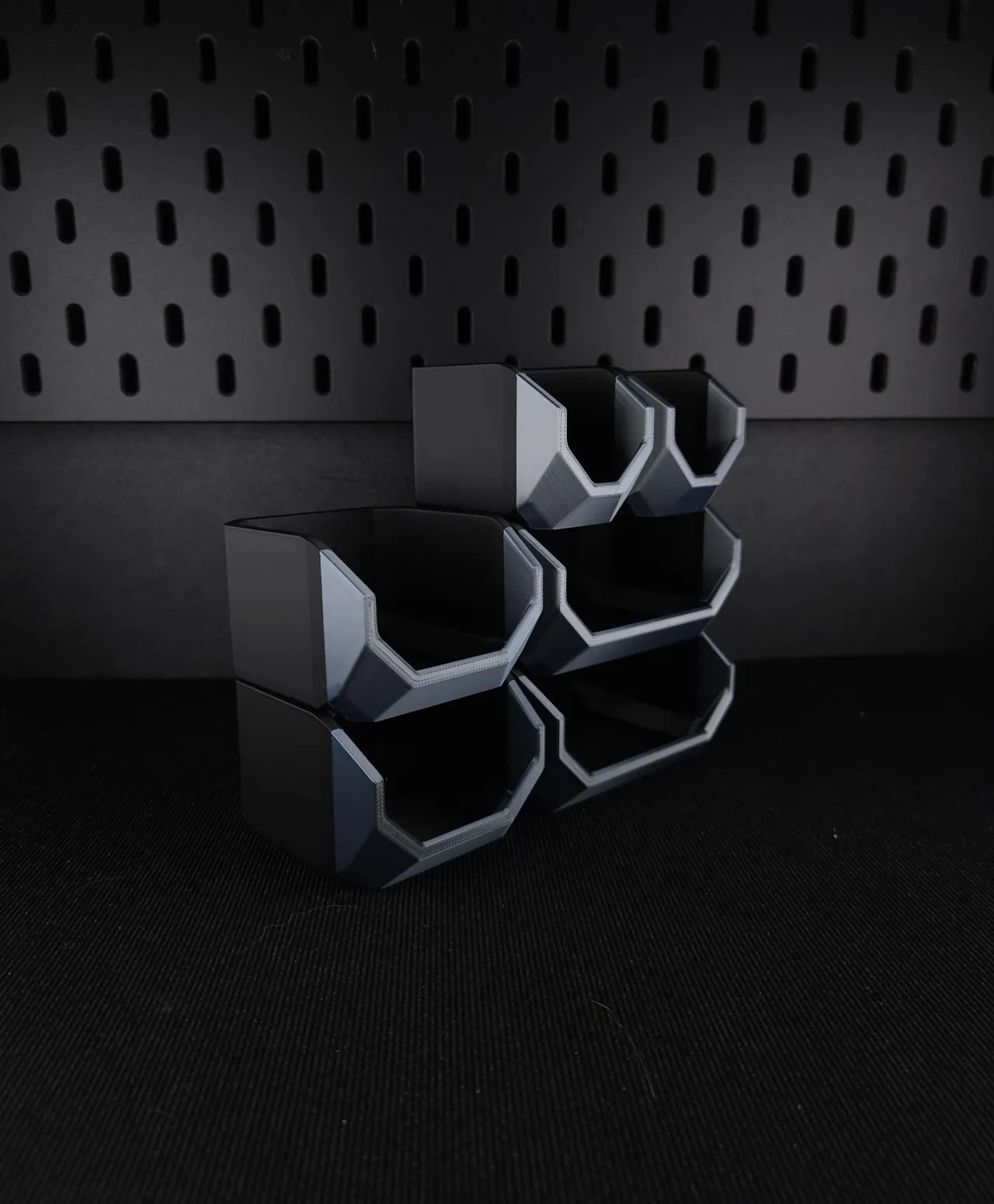 BUCKETS MINI's - Stackable Organizer - no support view 2