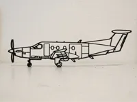 Pilatus PC-12 Eagle — décoration murale — photo 2