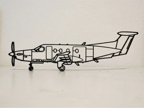 Pilatus PC-12 Eagle — décoration murale
