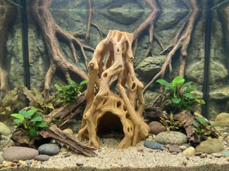 Aquarium Terrarium Tall Mangrove Root Cave