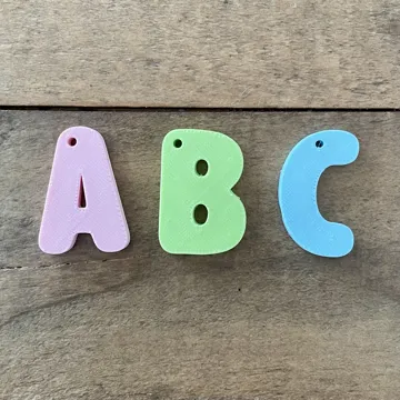 Llavero: Key Chain Alphabet A-Z — vista de referencia 3