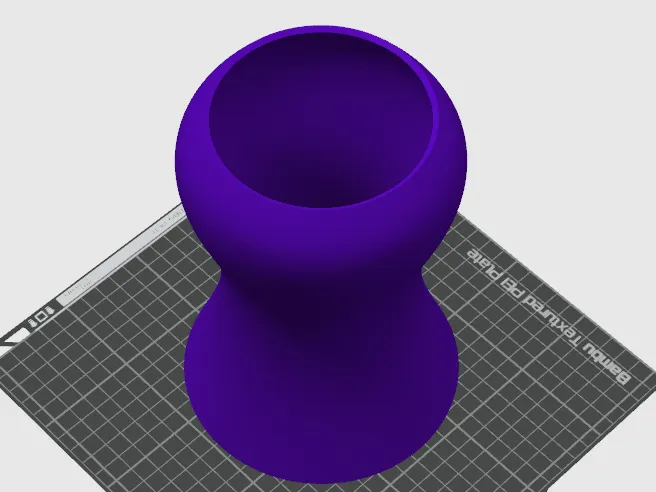 vase with larger opening