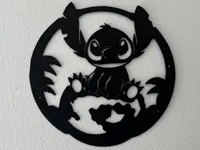 Stitch heureux (art 2D) — photo 2