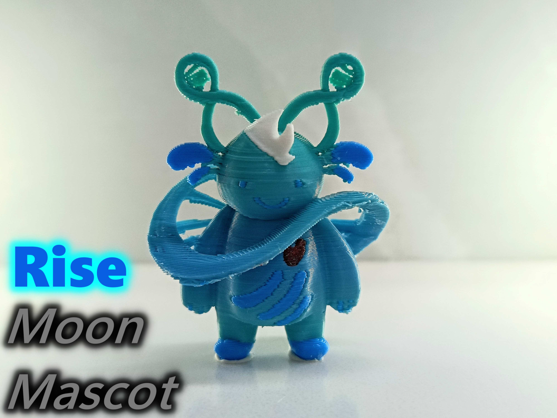 Moon Mascot “Rise” from California