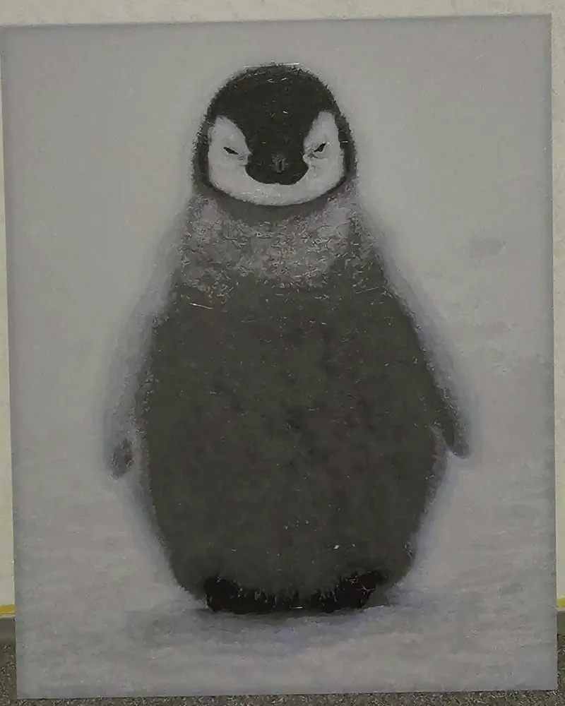 Baby Penguin HueForge