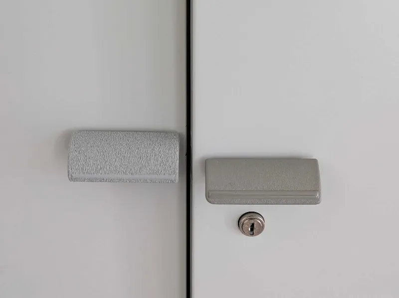 Handle for office closet