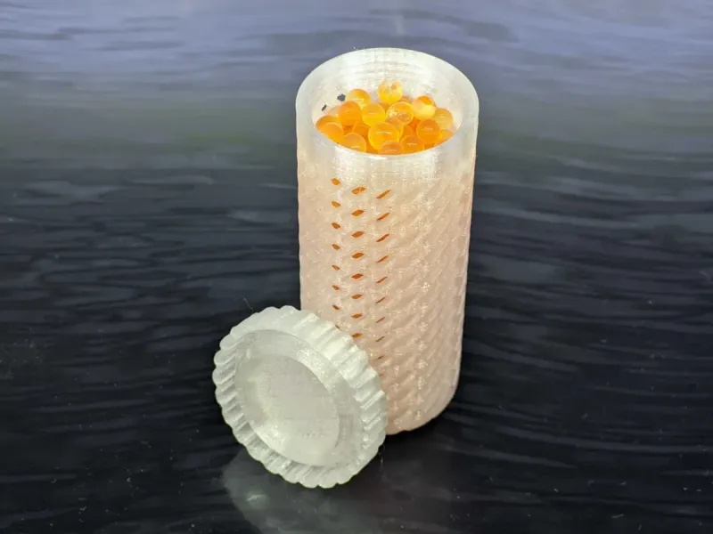 Desiccant Tube Box - Filament Storage Silica Gel